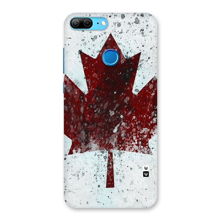 Red Maple Snow Back Case for Honor 9 Lite
