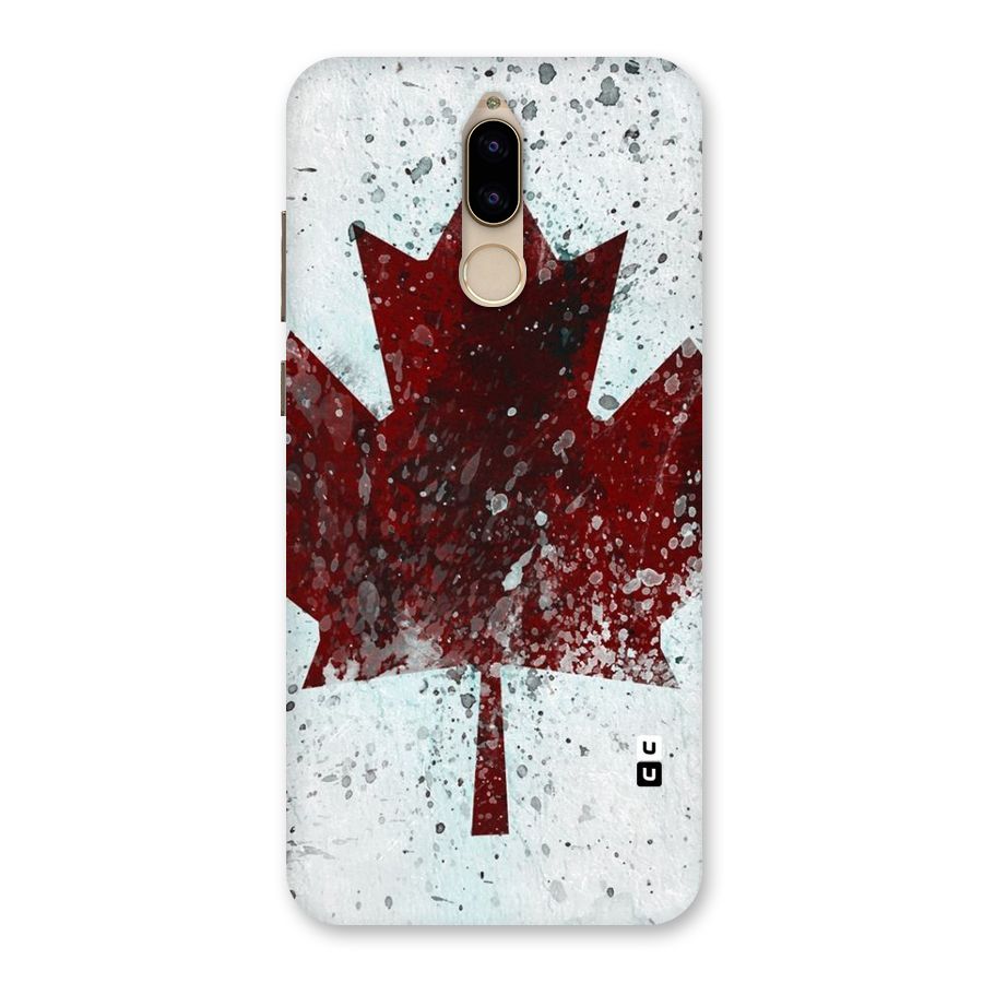 Red Maple Snow Back Case for Honor 9i