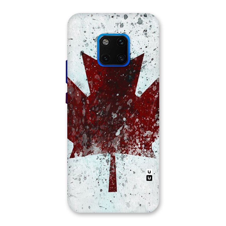 Red Maple Snow Back Case for Huawei Mate 20 Pro