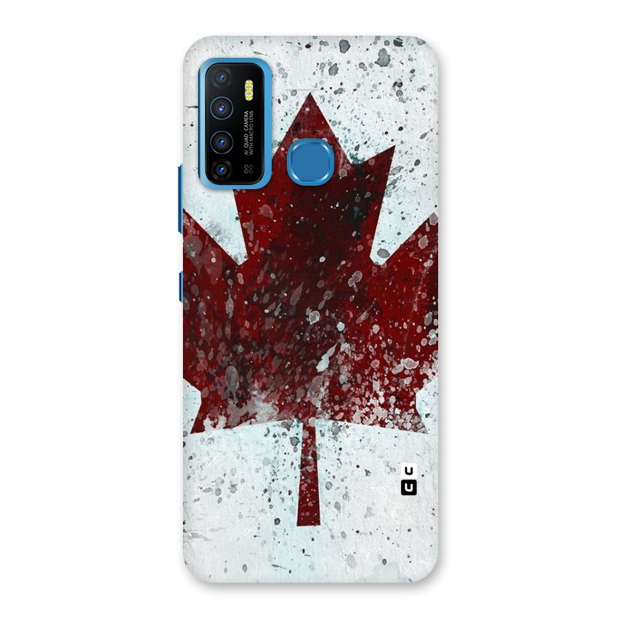 Red Maple Snow Back Case for Infinix Hot 9