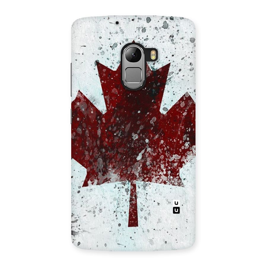 Red Maple Snow Back Case for Lenovo K4 Note
