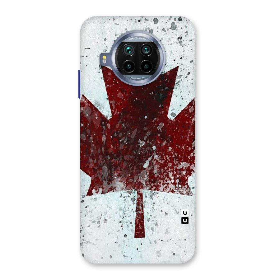 Red Maple Snow Back Case for Mi 10i