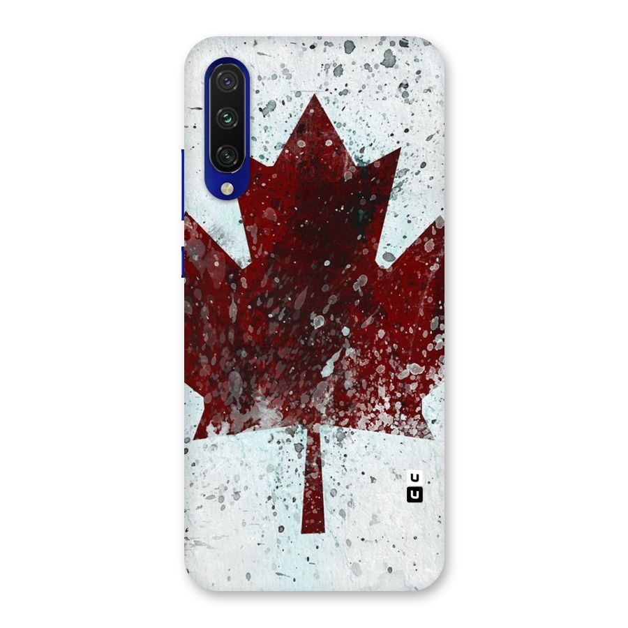 Red Maple Snow Back Case for Mi A3