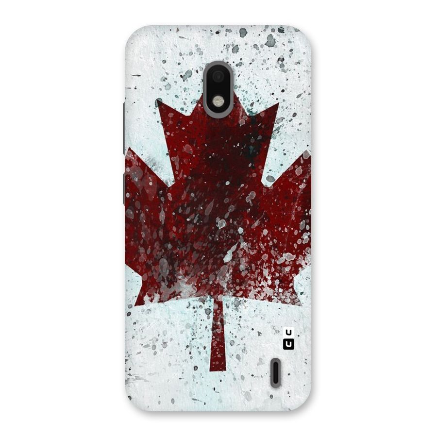 Red Maple Snow Back Case for Nokia 2.2