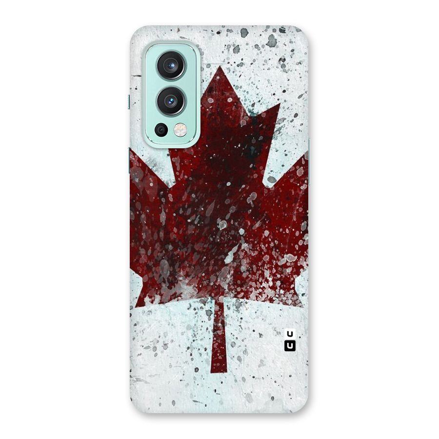 Red Maple Snow Back Case for OnePlus Nord 2 5G