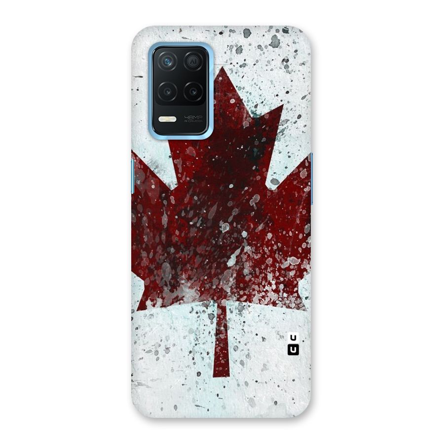 Red Maple Snow Back Case for Realme 8s 5G