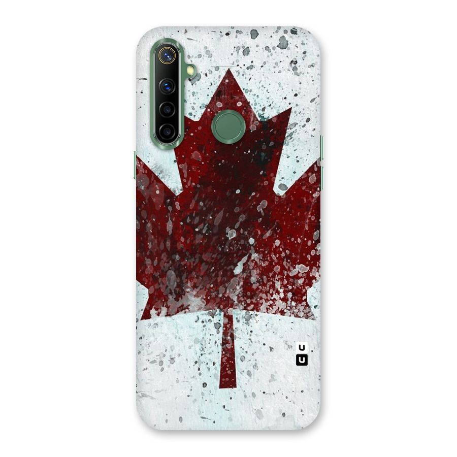 Red Maple Snow Back Case for Realme Narzo 10