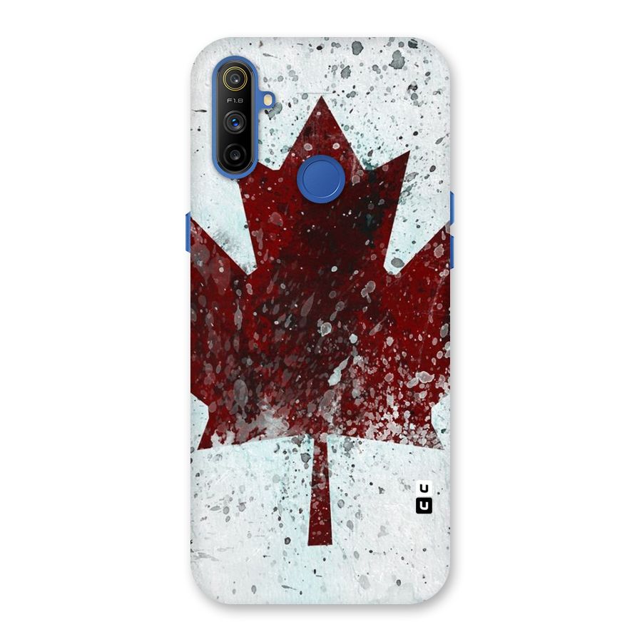 Red Maple Snow Back Case for Realme Narzo 10A