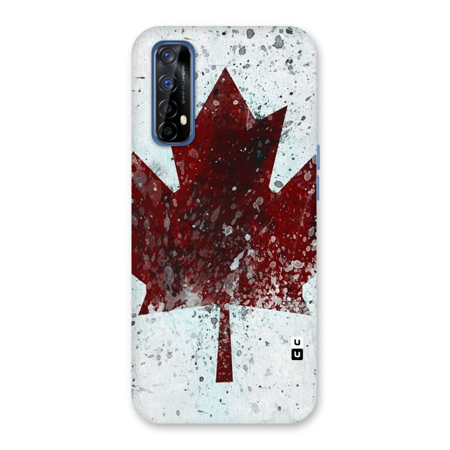 Red Maple Snow Back Case for Realme Narzo 20 Pro