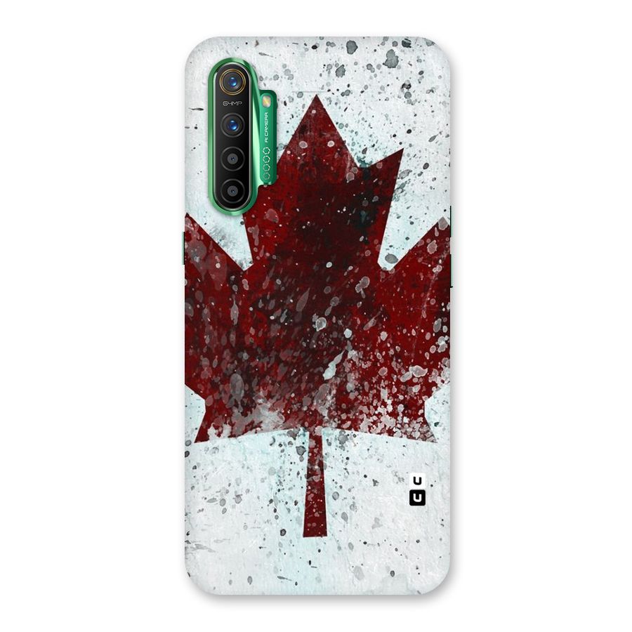 Red Maple Snow Back Case for Realme X2