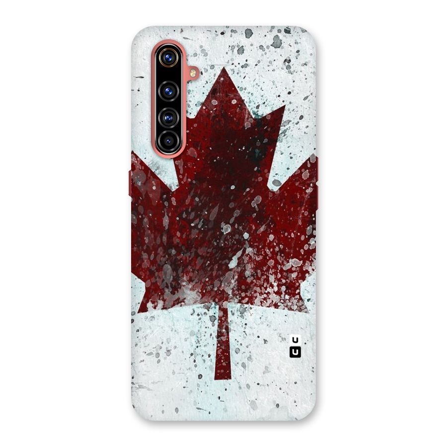 Red Maple Snow Back Case for Realme X50 Pro
