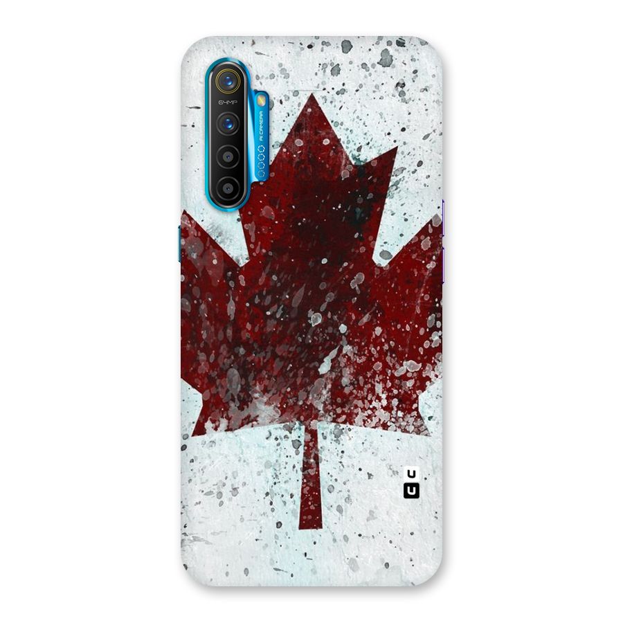 Red Maple Snow Back Case for Realme XT
