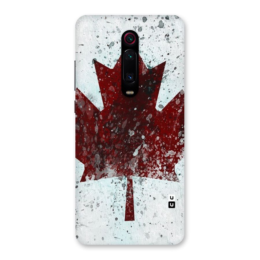 Red Maple Snow Back Case for Redmi K20