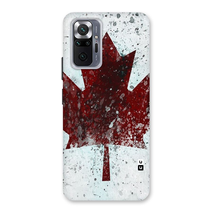 Red Maple Snow Back Case for Redmi Note 10 Pro Max