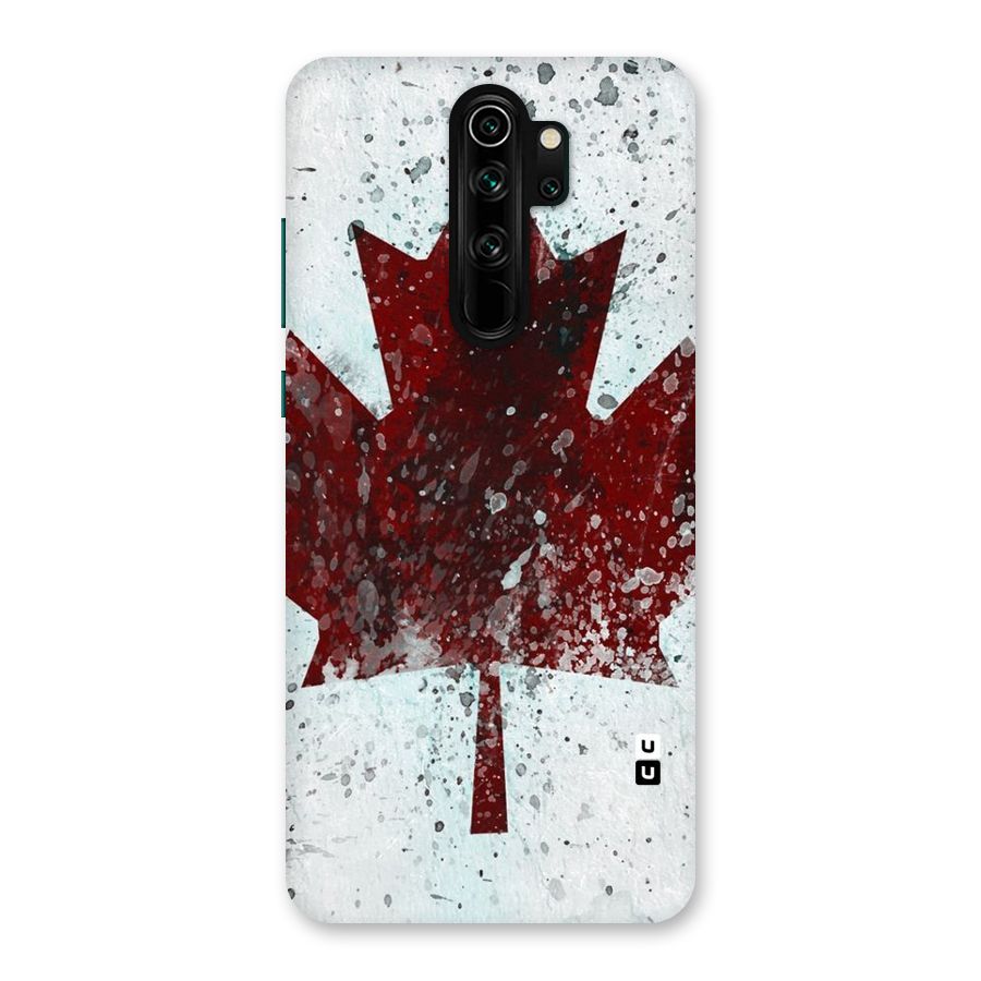 Red Maple Snow Back Case for Redmi Note 8 Pro