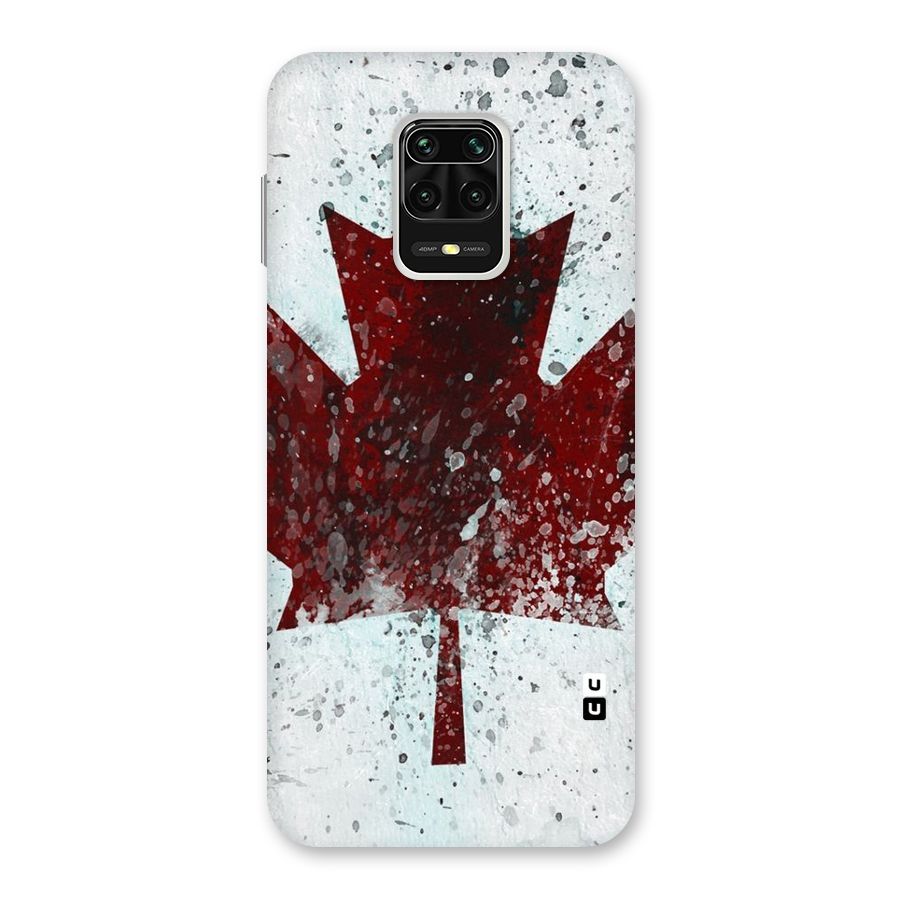 Red Maple Snow Back Case for Redmi Note 9 Pro Max