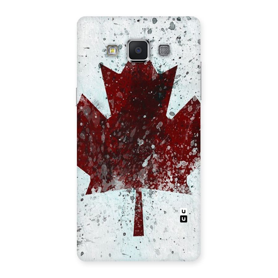 Red Maple Snow Back Case for Samsung Galaxy A5