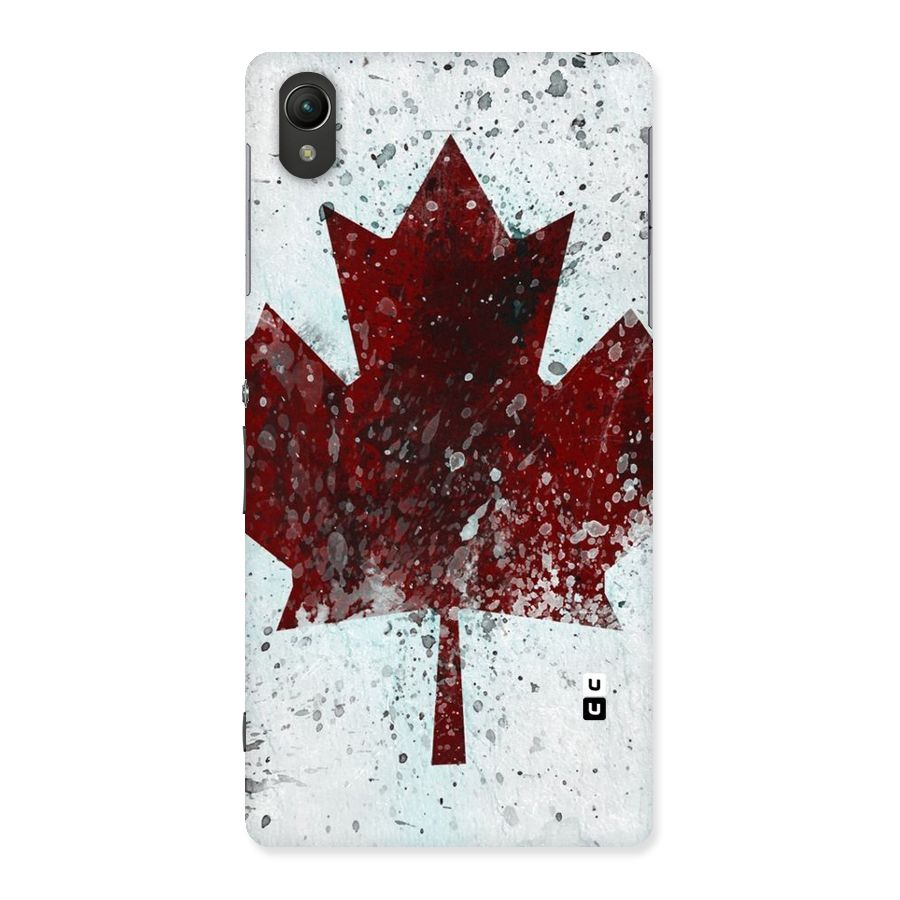 Red Maple Snow Back Case for Sony Xperia Z2