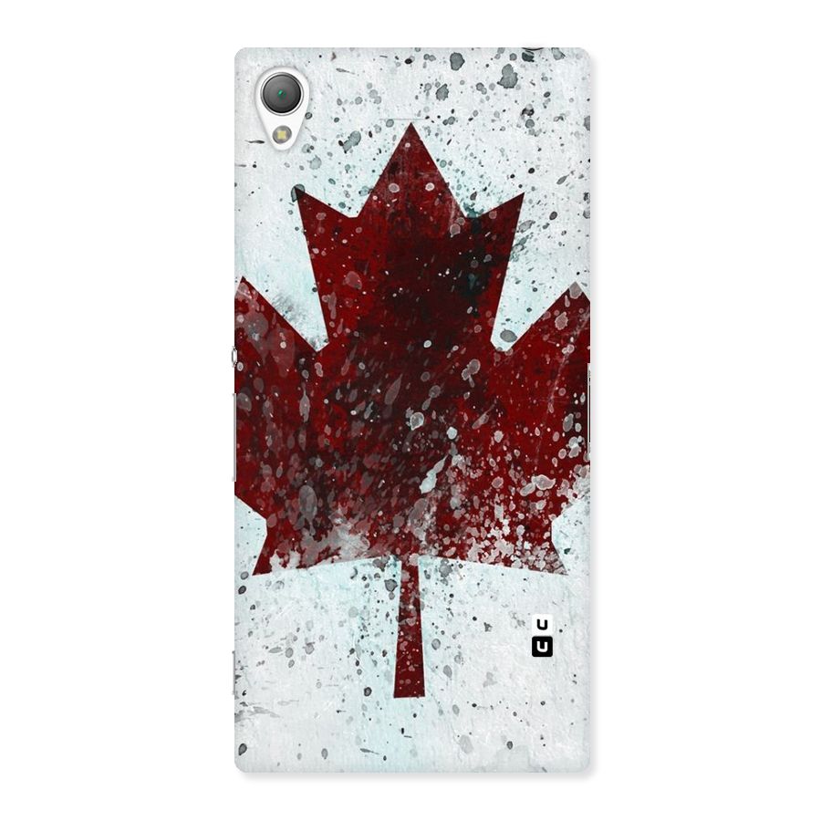 Red Maple Snow Back Case for Sony Xperia Z3