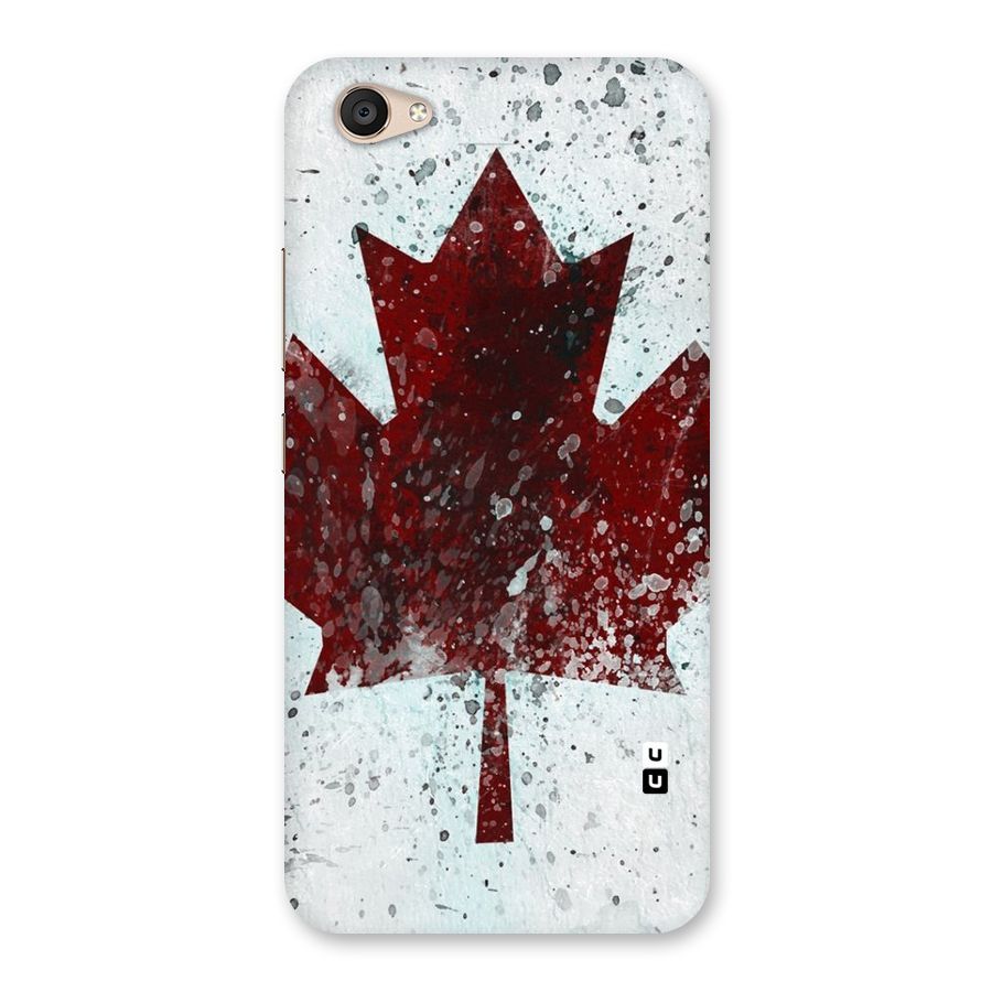 Red Maple Snow Back Case for Vivo V5 Plus