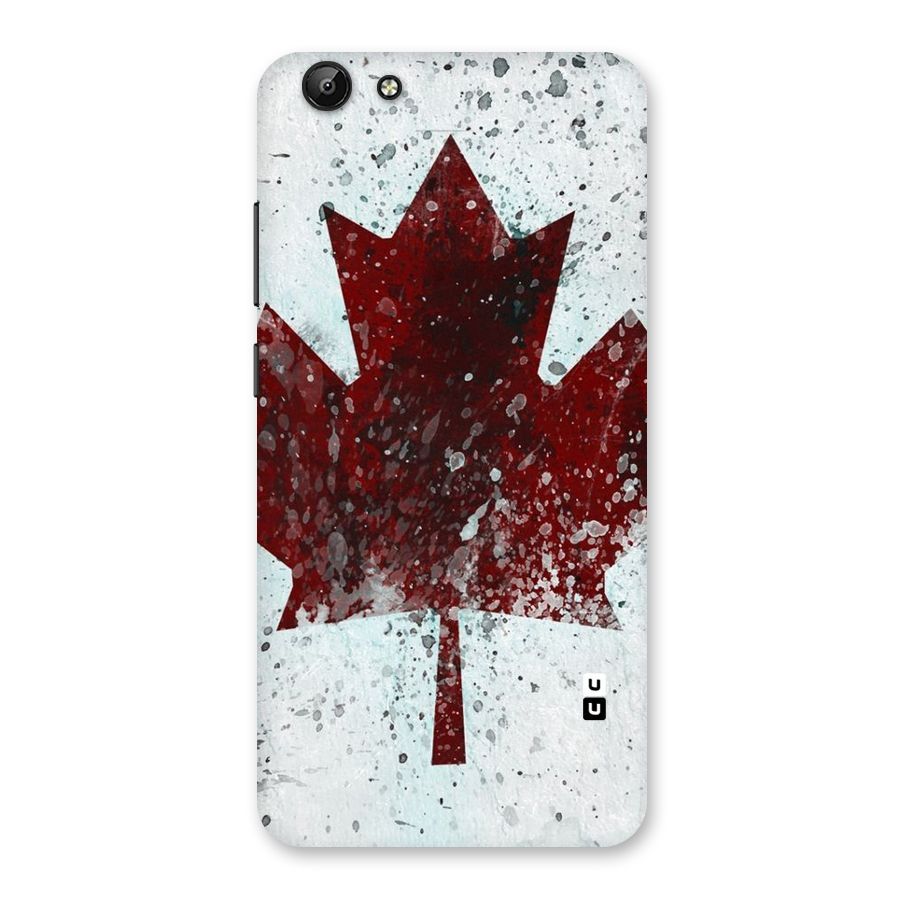 Red Maple Snow Back Case for Vivo Y69