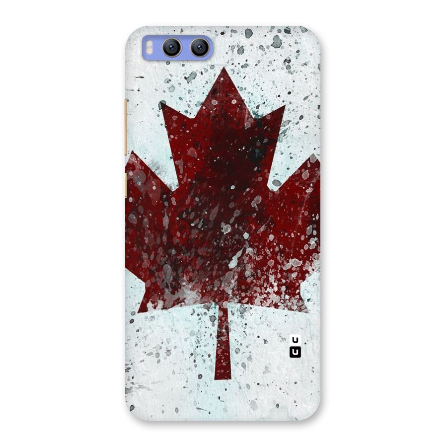 Red Maple Snow Back Case for Xiaomi Mi 6