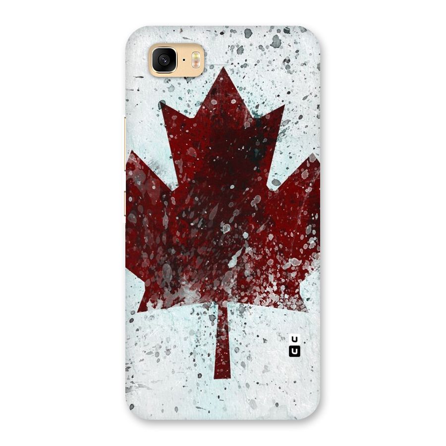 Red Maple Snow Back Case for Zenfone 3s Max