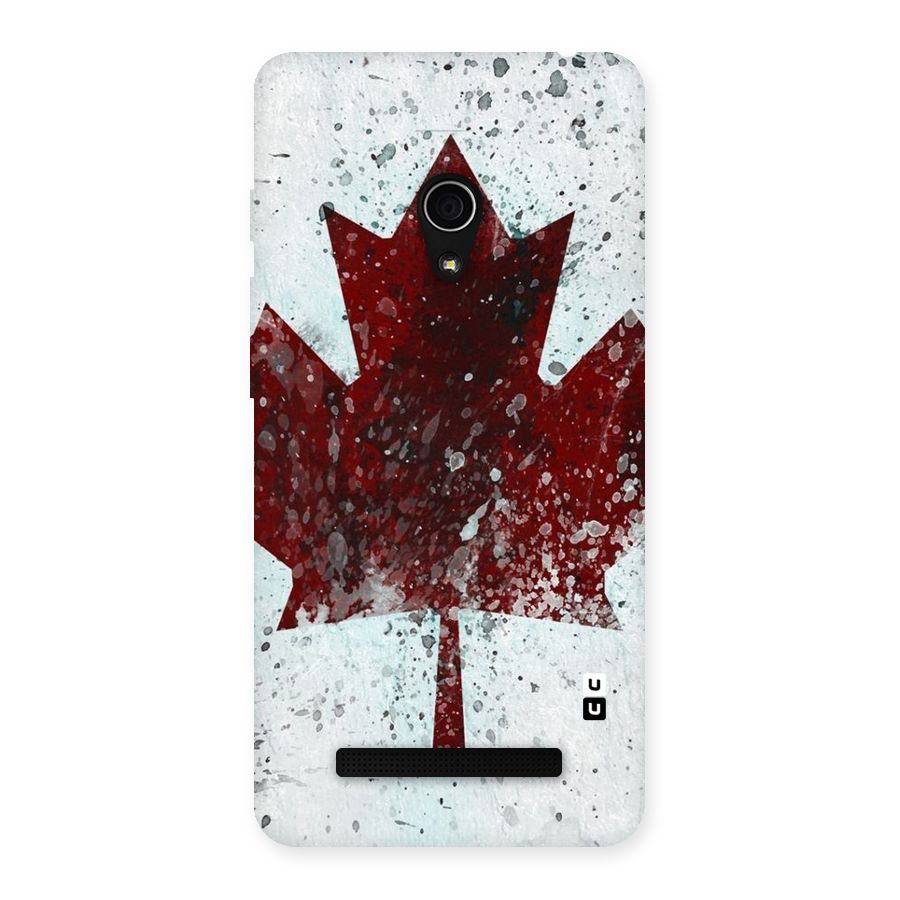 Red Maple Snow Back Case for Zenfone 5