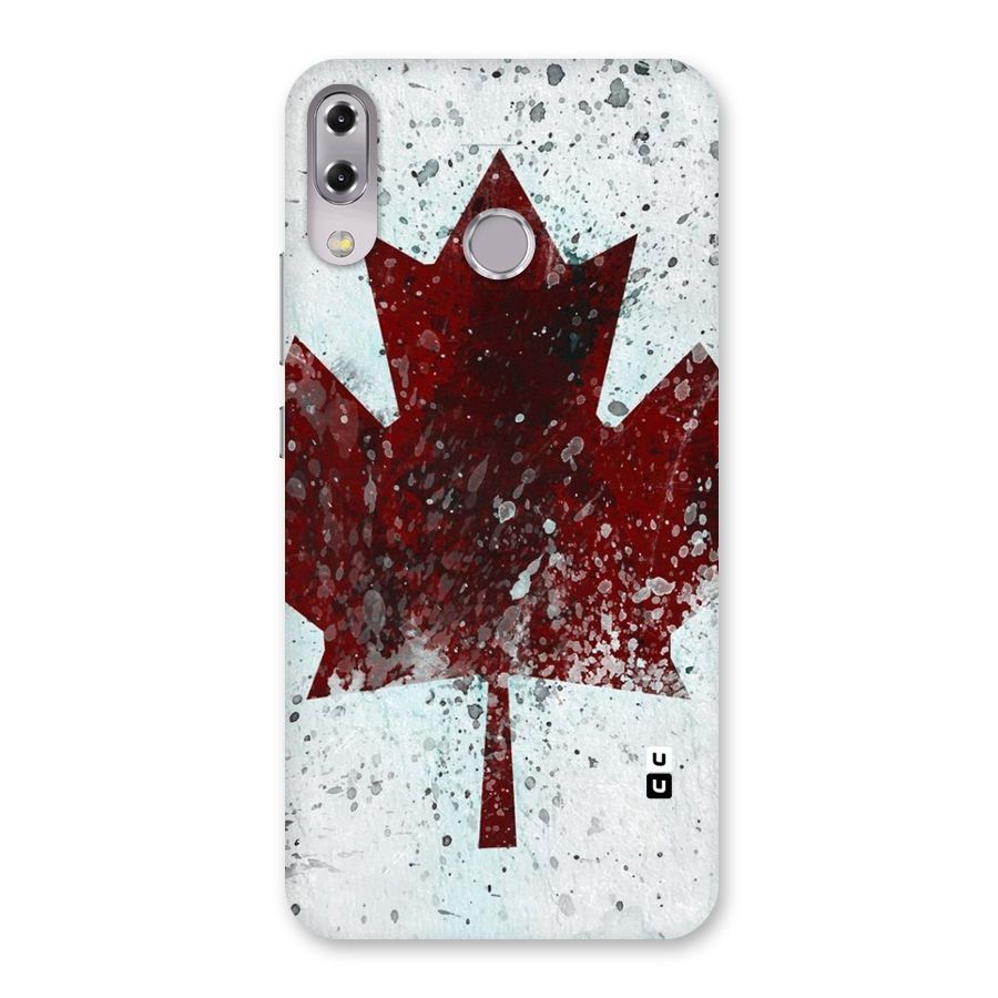 Red Maple Snow Back Case for Zenfone 5Z