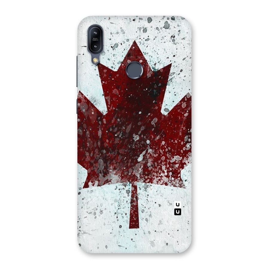 Red Maple Snow Back Case for Zenfone Max M2