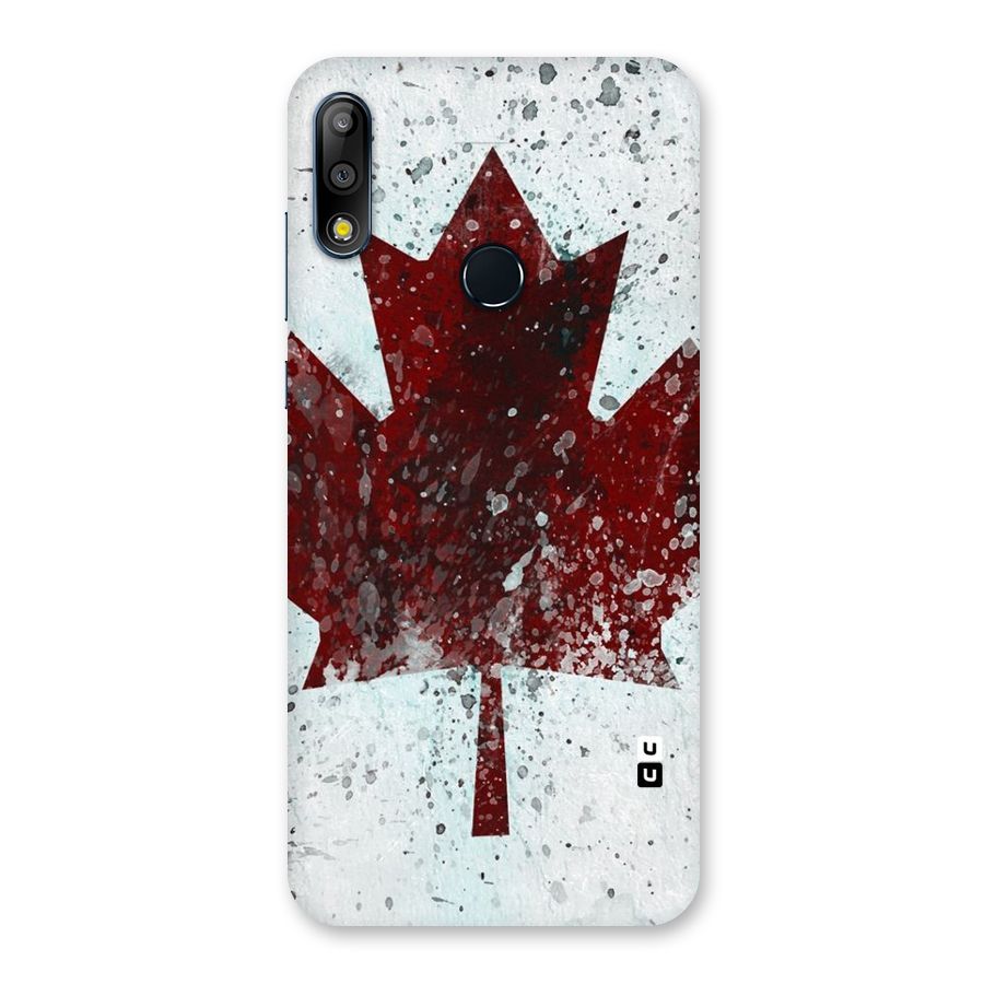 Red Maple Snow Back Case for Zenfone Max Pro M2