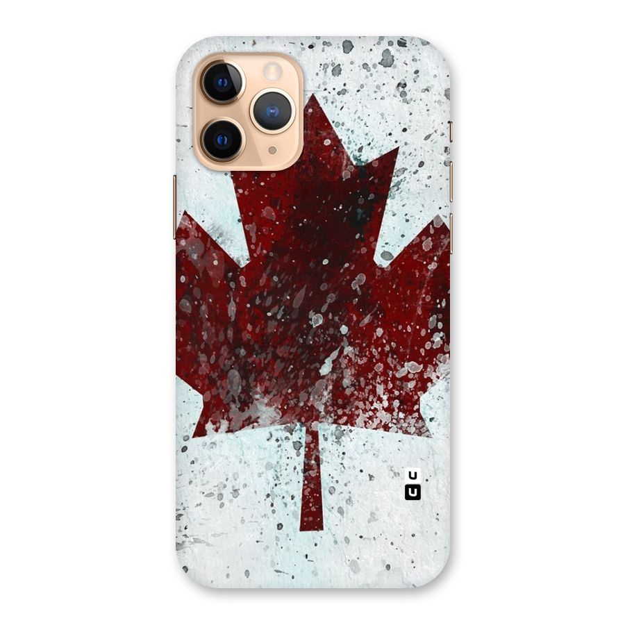Red Maple Snow Back Case for iPhone 11 Pro