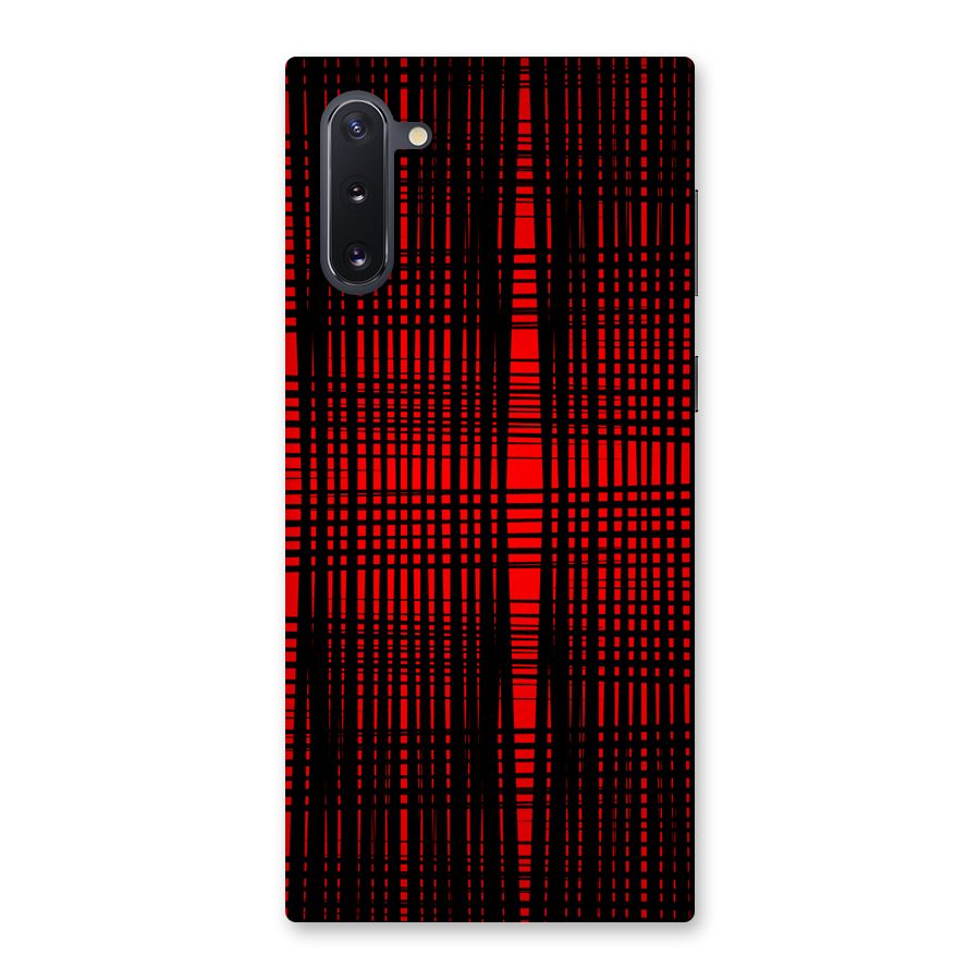 Red Net Design Back Case for Galaxy Note 10