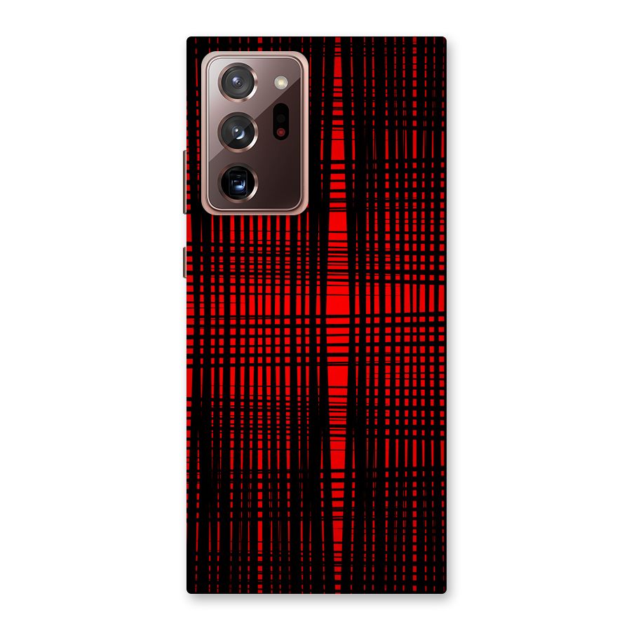Red Net Design Back Case for Galaxy Note 20 Ultra