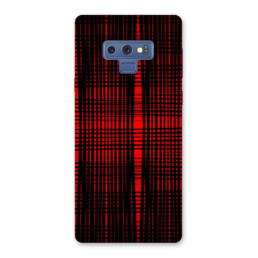 Red Net Design Back Case for Galaxy Note 9