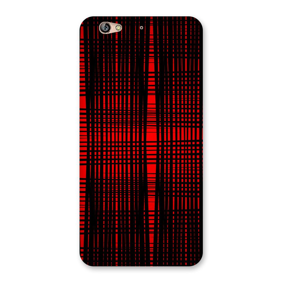 Red Net Design Back Case for Gionee S6
