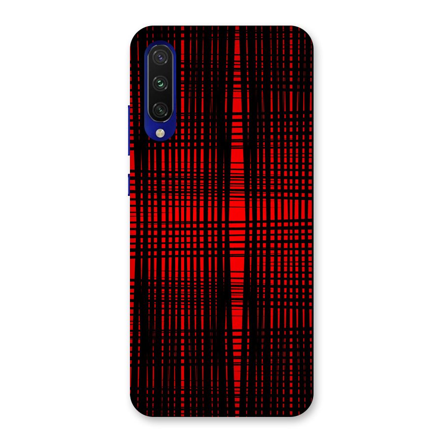 Red Net Design Back Case for Mi A3