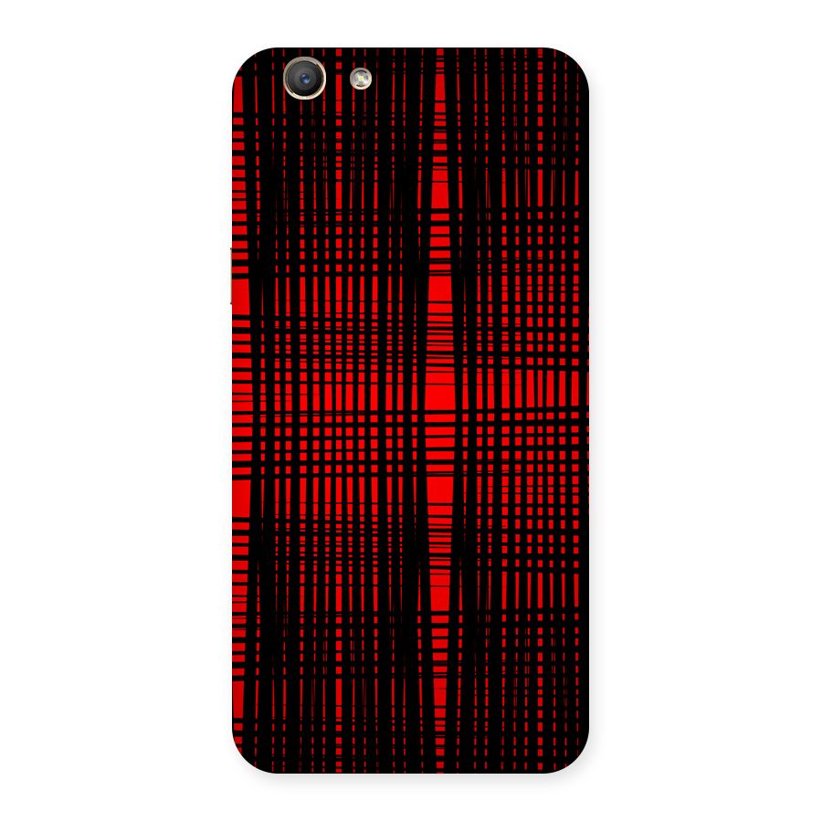 Red Net Design Back Case for Oppo A59