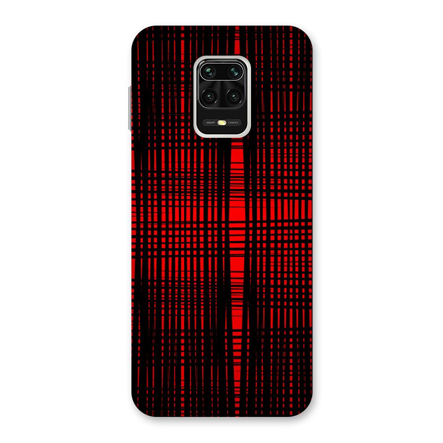 Red Net Design Back Case for Poco M2 Pro