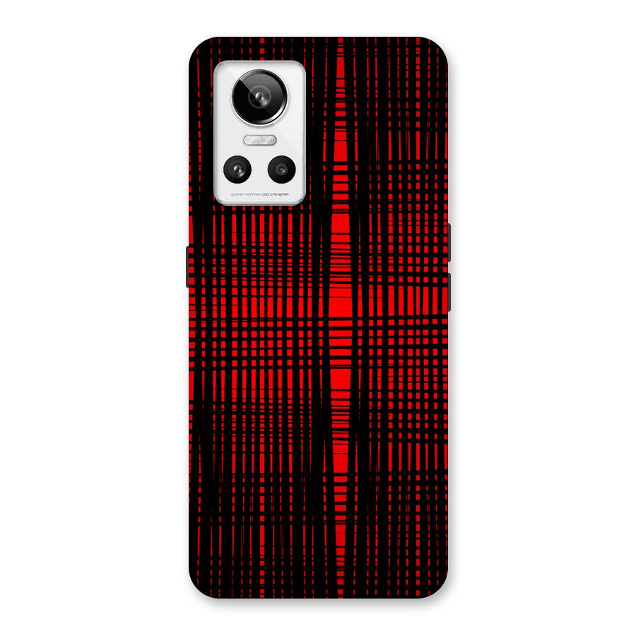 Red Net Design Back Case for Realme GT Neo 3