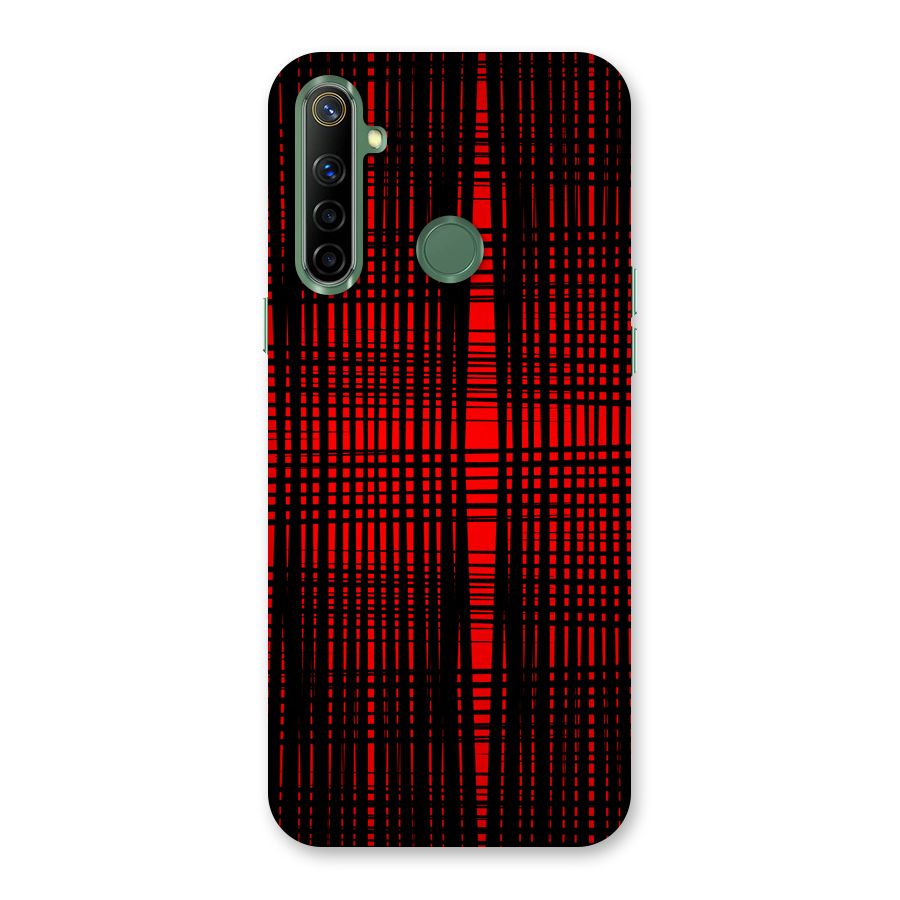 Red Net Design Back Case for Realme Narzo 10