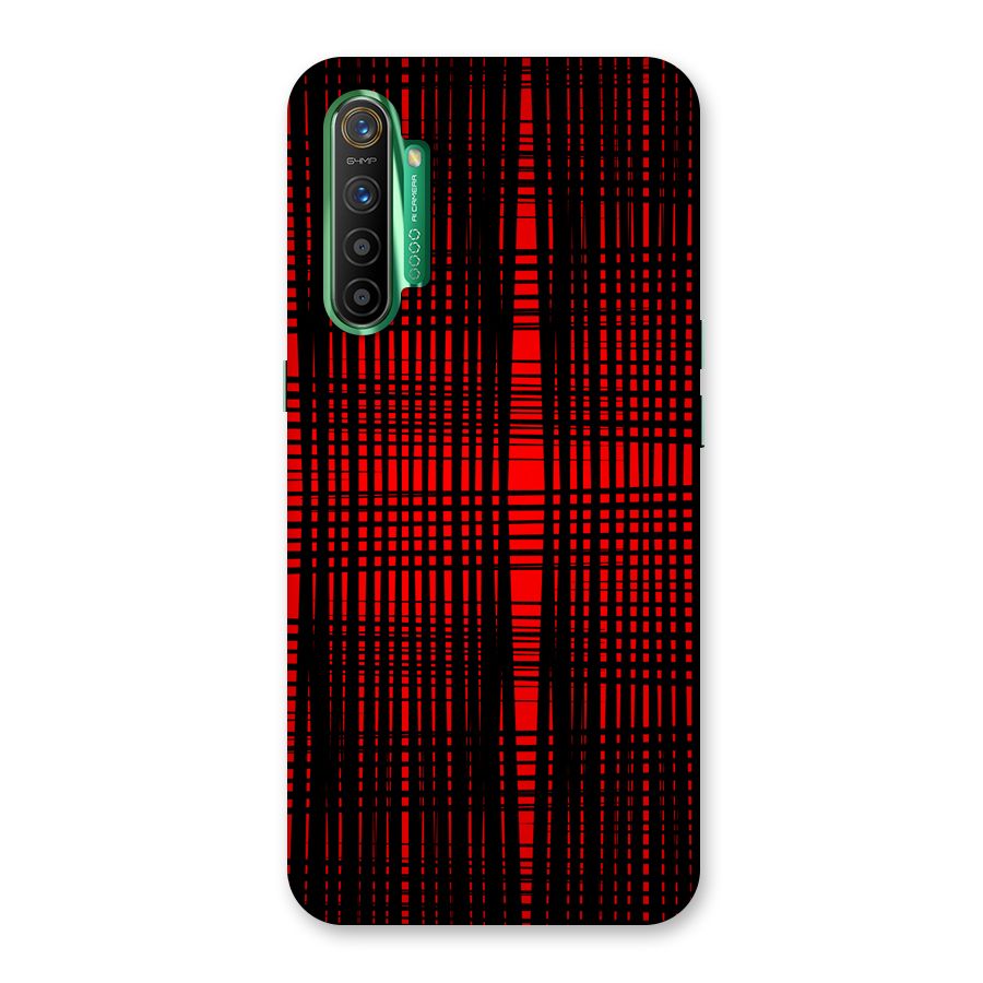 Red Net Design Back Case for Realme X2