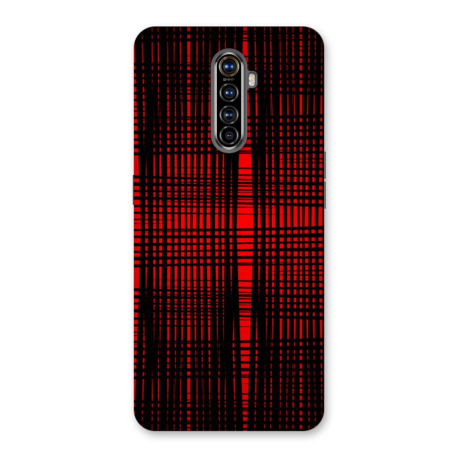 Red Net Design Back Case for Realme X2 Pro