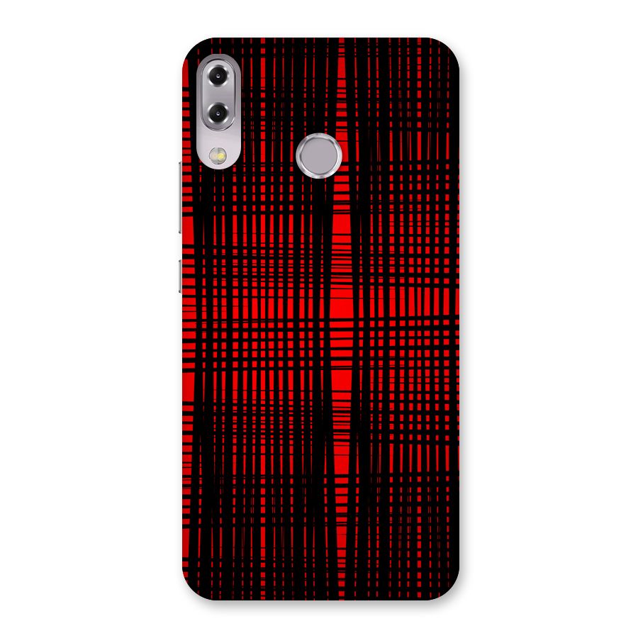 Red Net Design Back Case for Zenfone 5Z