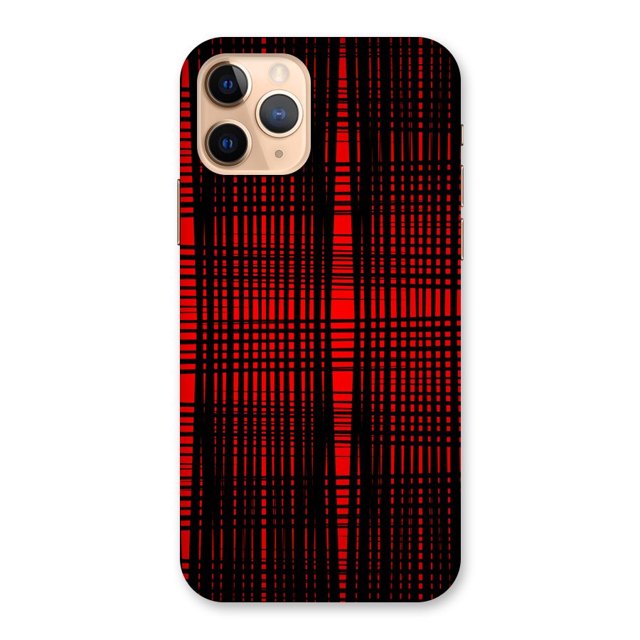 Red Net Design Back Case for iPhone 11 Pro