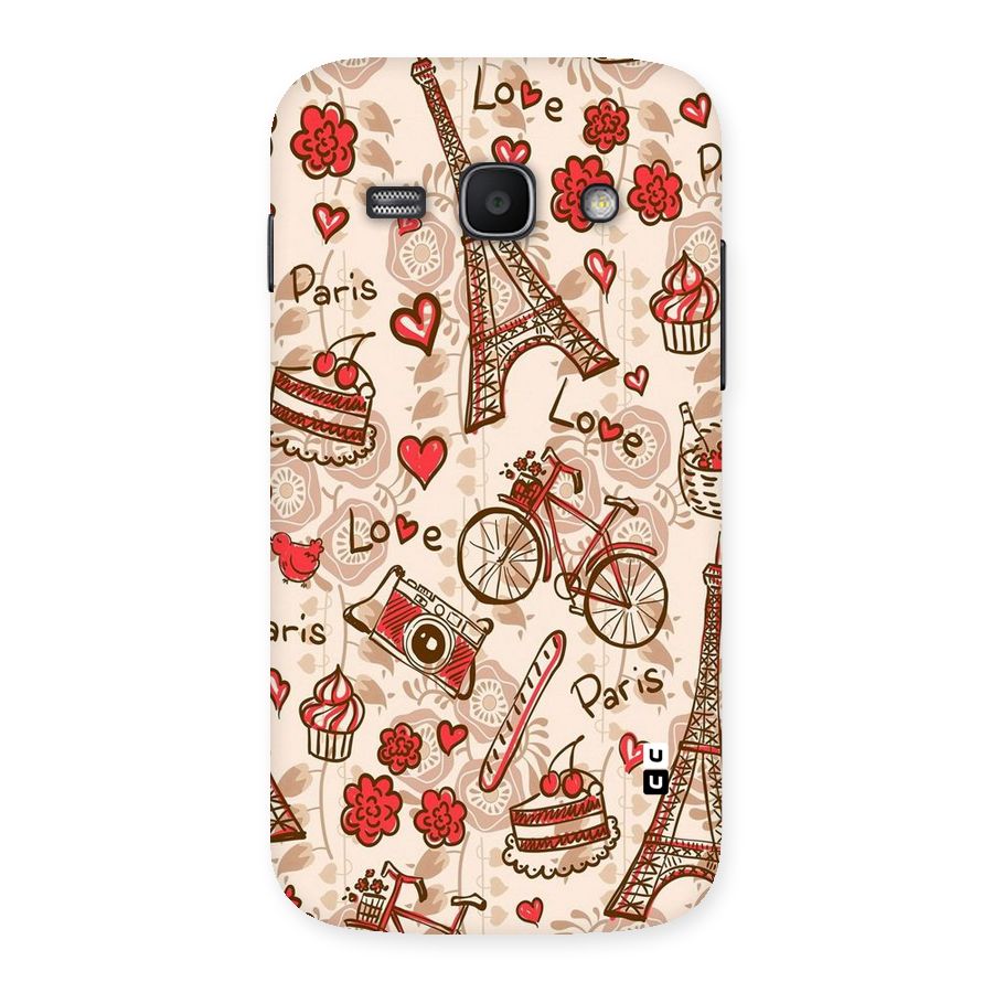 Red Peach City Back Case for Galaxy Ace 3