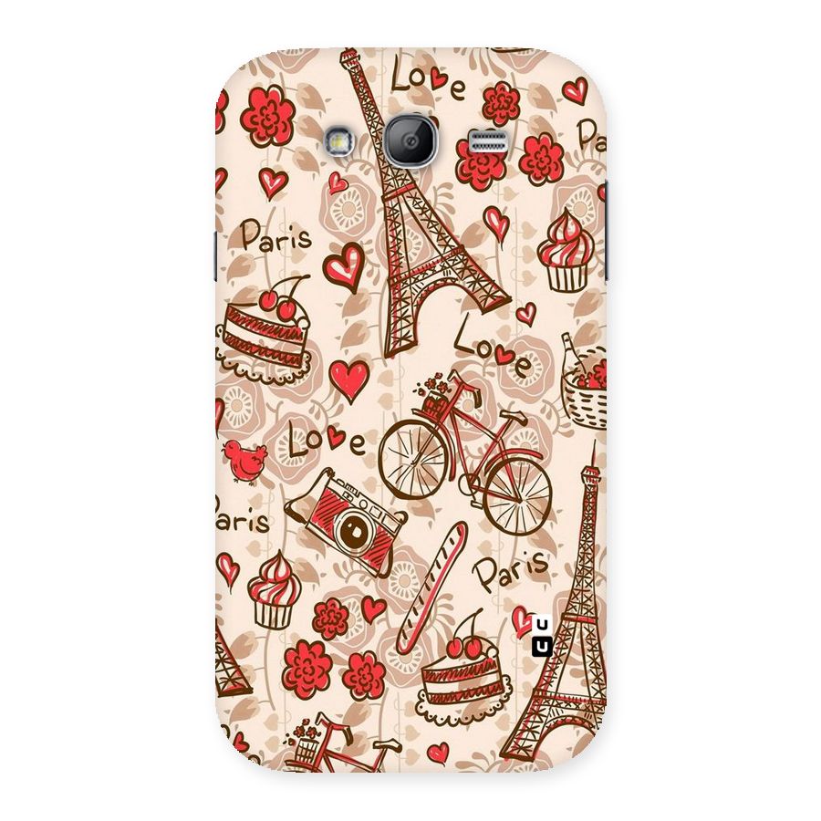 Red Peach City Back Case for Galaxy Grand
