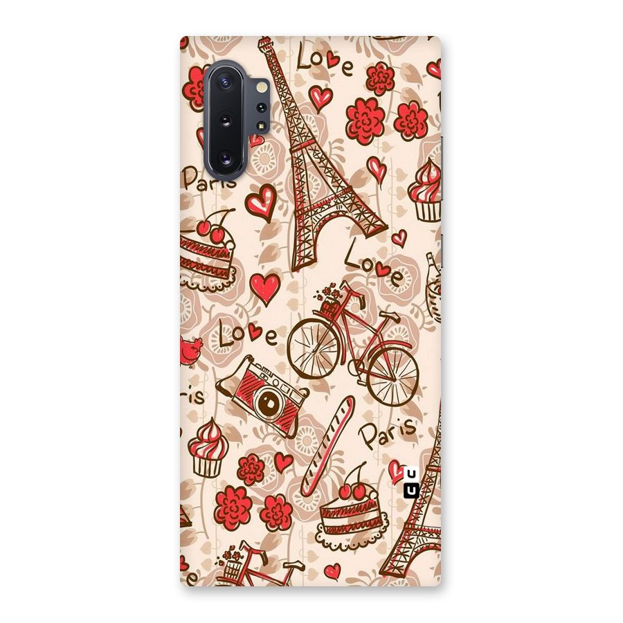 Red Peach City Back Case for Galaxy Note 10 Plus