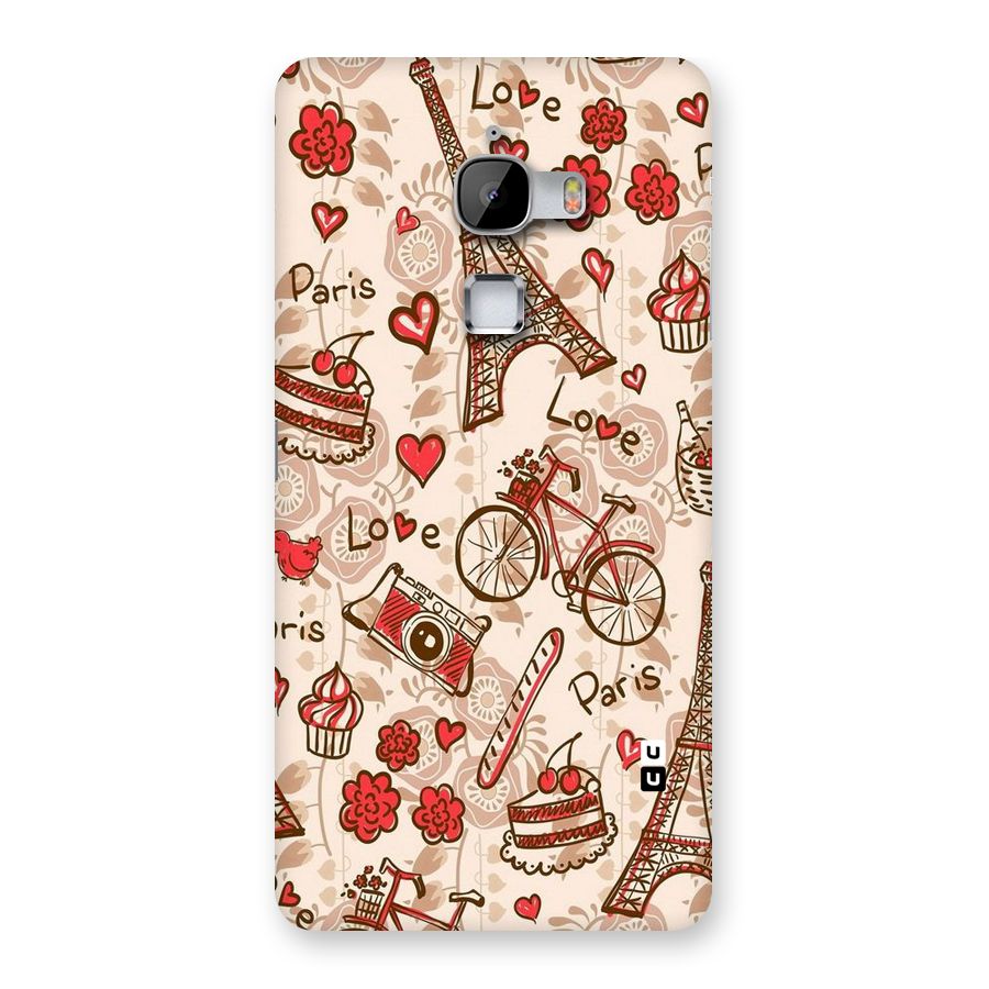 Red Peach City Back Case for LeTv Le Max