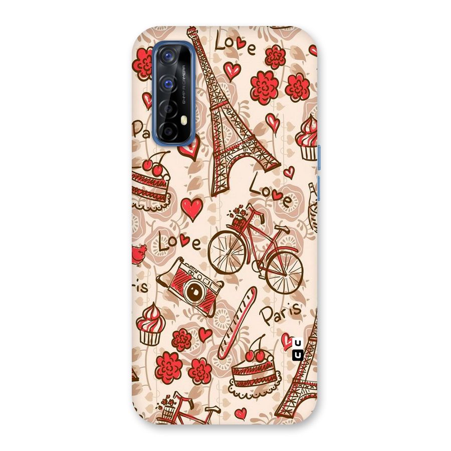 Red Peach City Back Case for Realme Narzo 20 Pro